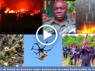 Tension as EASTERN SECURITY NETWORK Strike Again, Fire Razes Army Barrack In Kano