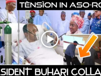 President Buhari Collapsed