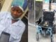 Heart Touching Moment thieves steal a crippled woman's wheel chair (photos)
