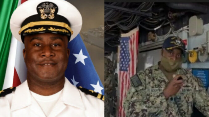 Kelechi Ndukwe captain of a U.S. Navy ship