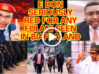 IPOB: The security of all Fulanis in Biafraland can no longer be guaranteed - Simon Ekpa (Video)