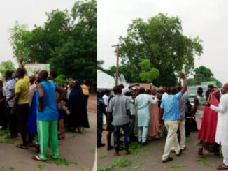 Tension As Angry Workers Block Nasarawa Deputy Governor’s Convoy Over Unpaid Salaries