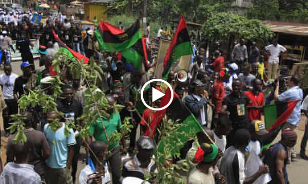 Moment IPOB Confronted Nigerian Army