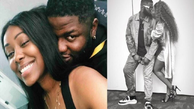 Singer Skales and wife