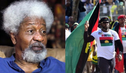 Biafrans we in this together - Soyinka