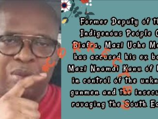 Ex-IPOB-Deputy-Accuses-Nnamdi-Kanu-Of-Being-In-Control-Of-Unknown-Gunmen