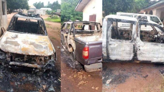 Unknown Gunmen Burns Nnobi Police Station