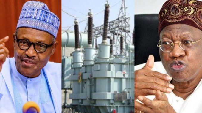 Nigerians are not making use of the power we are selling to four countries - FG