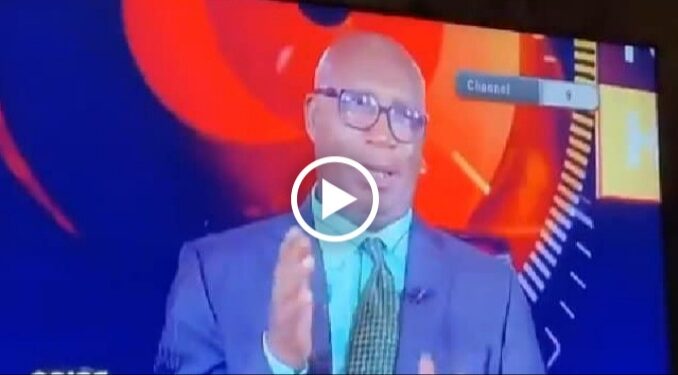 Newscaster expresses disappointment after President Buhari’s speech on democracy day (Video)