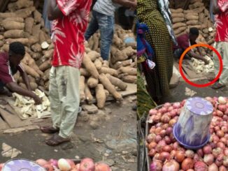 Slices of yam now been sold in Nigeria as food stuff prices increase