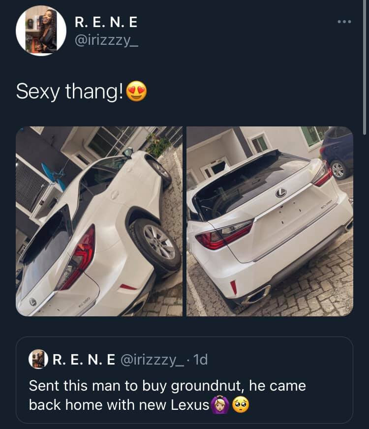 Man buys car for his wife