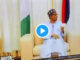 If Nigerians want job they should behave and make sure the country is secure - President Buhari (video)