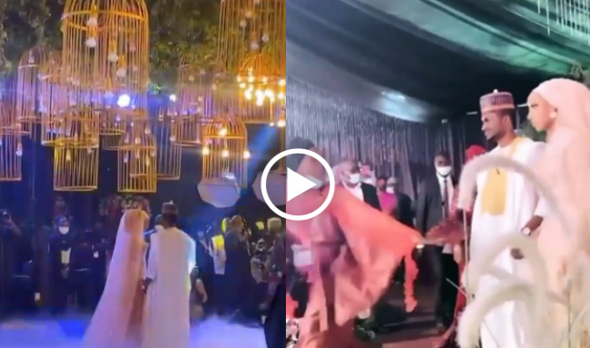 Wedding Dinner Of President Buhari S Son Yusuf Photos Video Correctbn